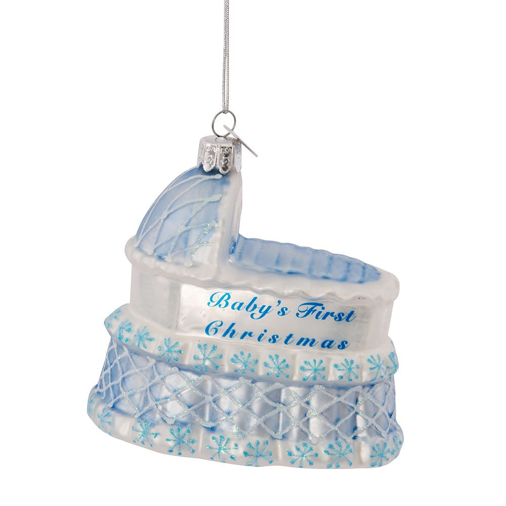 Noble Gems™ Glass Baby Boy Ornament Set