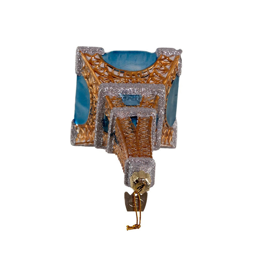 Noble Gems™ Eiffel Tower Glass Ornament