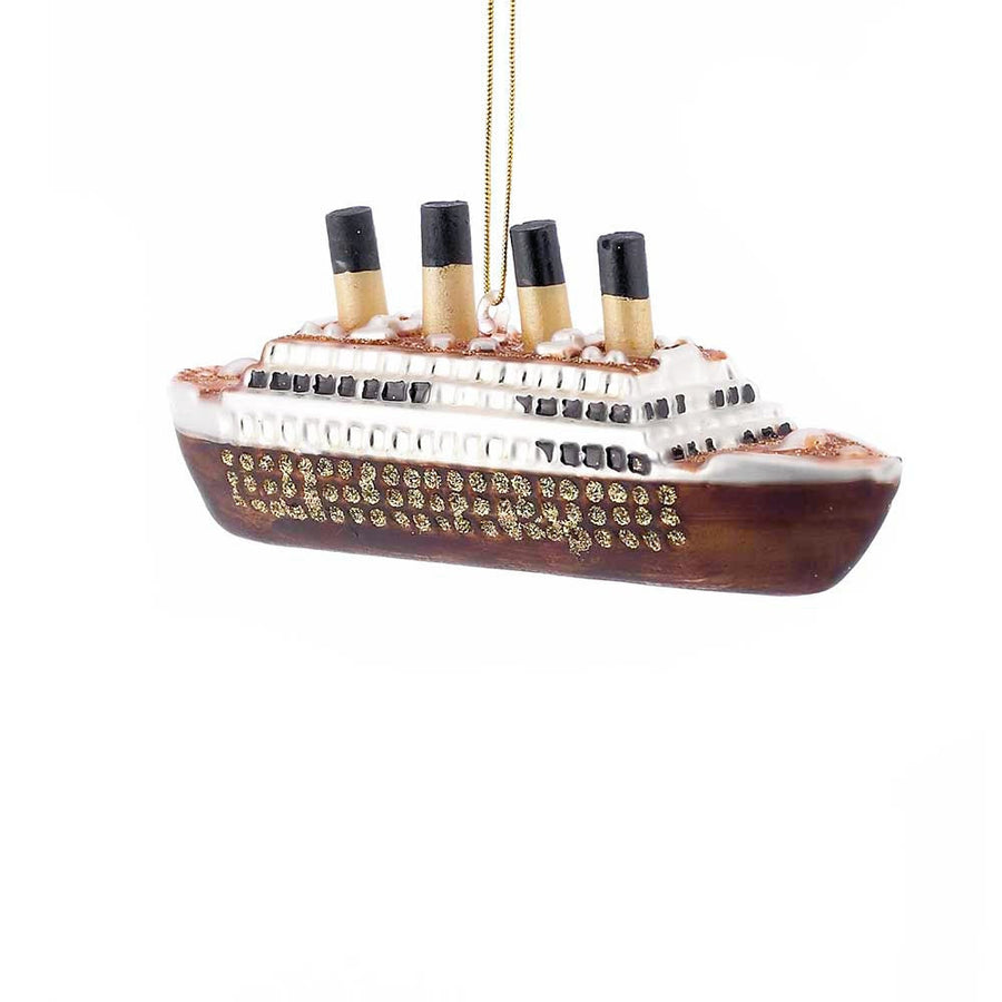 Noble Gems™ Titanic Glass Ornament