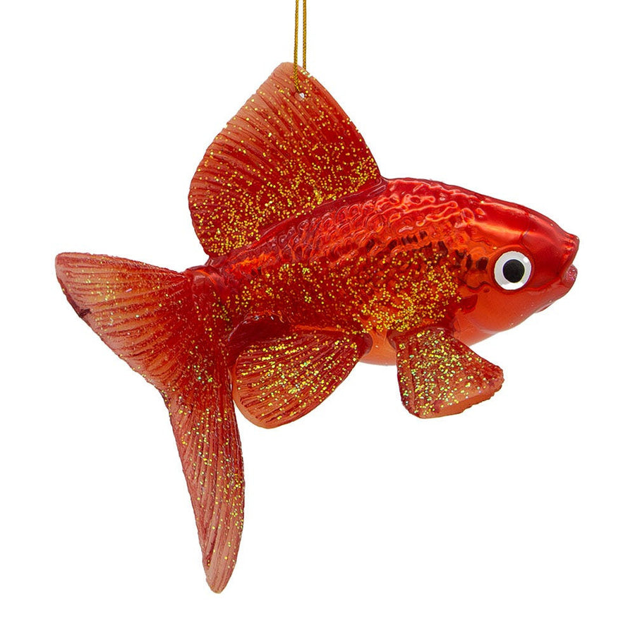 Noble Gems™ Glass Goldfish Ornament