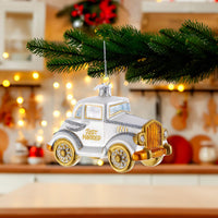 Noble Gems™ Wedding Car Glass Ornament