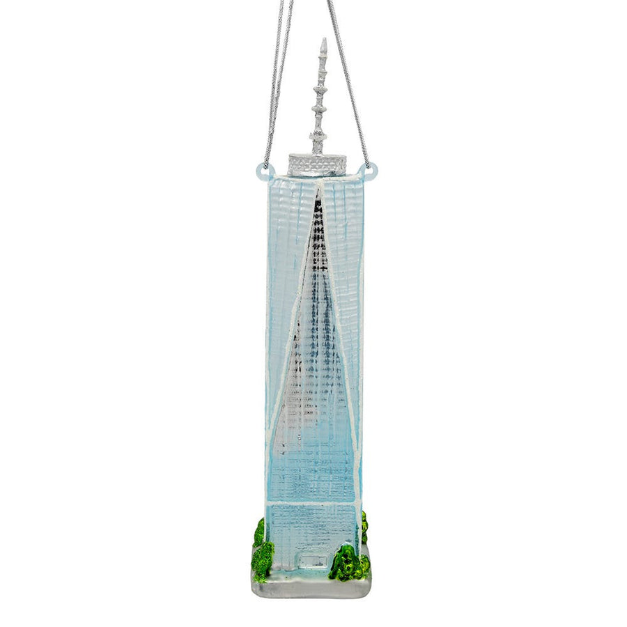 Noble Gems™ Glass Freedom Tower Ornament
