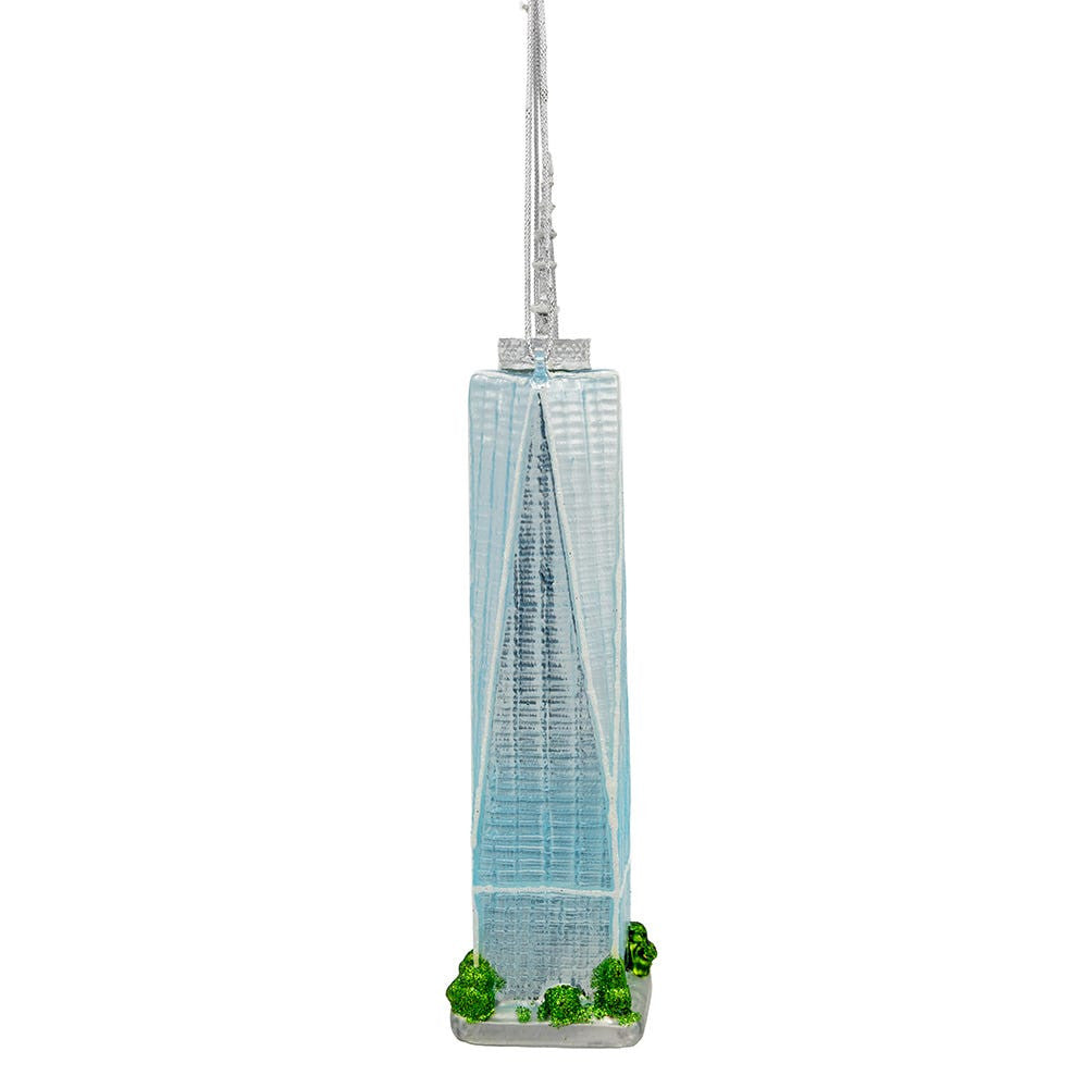 Noble Gems™ Glass Freedom Tower Ornament