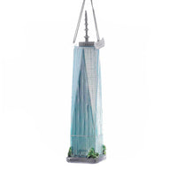 Noble Gems™ Glass Freedom Tower Ornament
