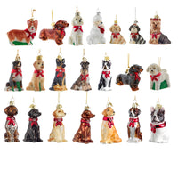 Noble Gems™ Dog Glass Ornaments