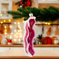Noble Gems™ Glass Bacon Ornament