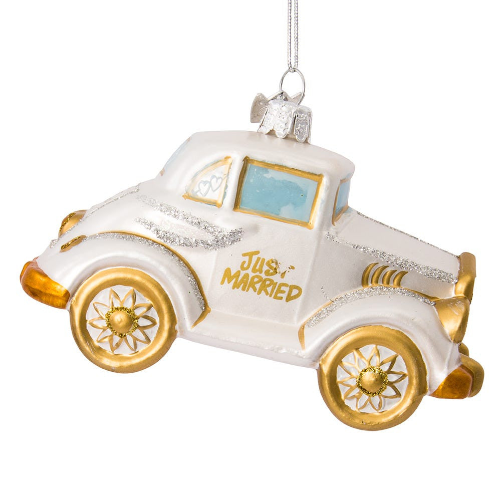 Noble Gems™ Glass Wedding Boxed Ornaments