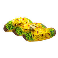 Noble Gems™ Tacos Glass Ornament