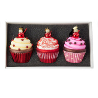 Noble Gems™ Cupcake Glass Ornament Set