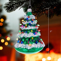 Noble Gems™ Christmas Tree Glass Ornament