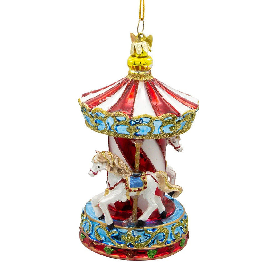 Noble Gems™ Carousel Glass Ornament