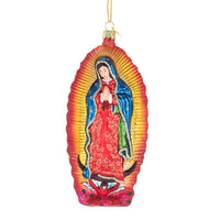 Noble Gems™ Glass Our Lady Of Guadalupe Ornament