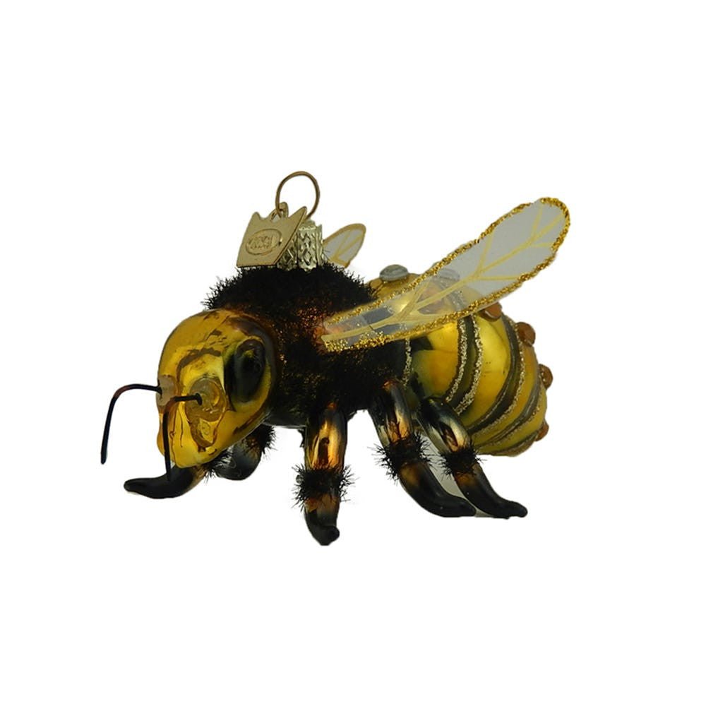 Noble Gems™ Honey Bee Glass Ornament