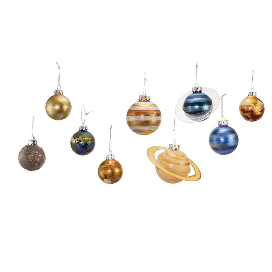 Noble Gems™ Glass Solar System Ornaments