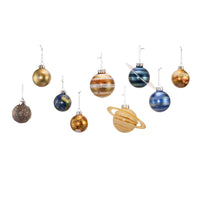 Noble Gems™ Glass Solar System Ornaments