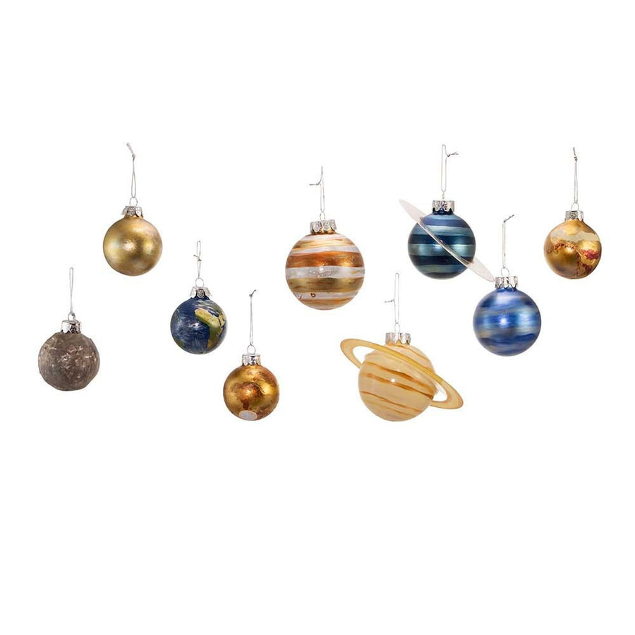 Noble Gems™ Glass Solar System Ornaments