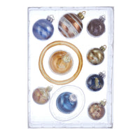 Noble Gems™ Glass Solar System Ornaments