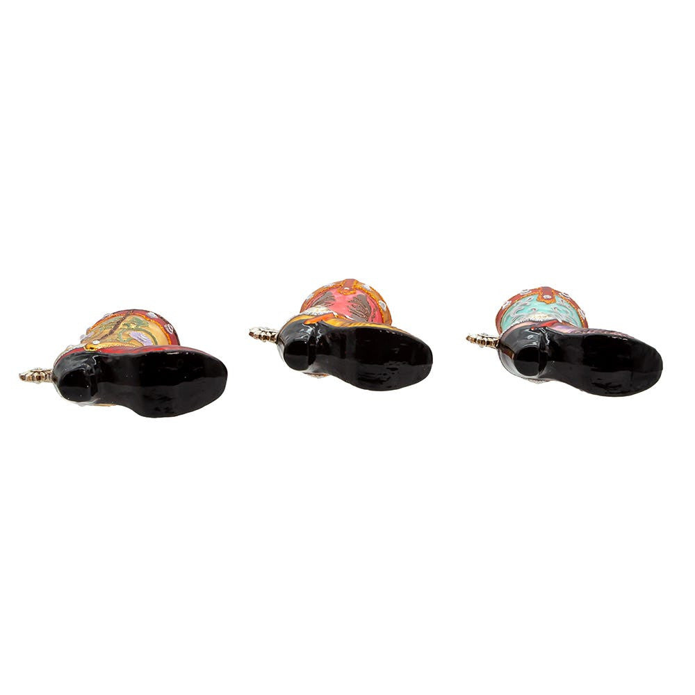 Noble Gems™ Glass Cowboy Boot Ornaments