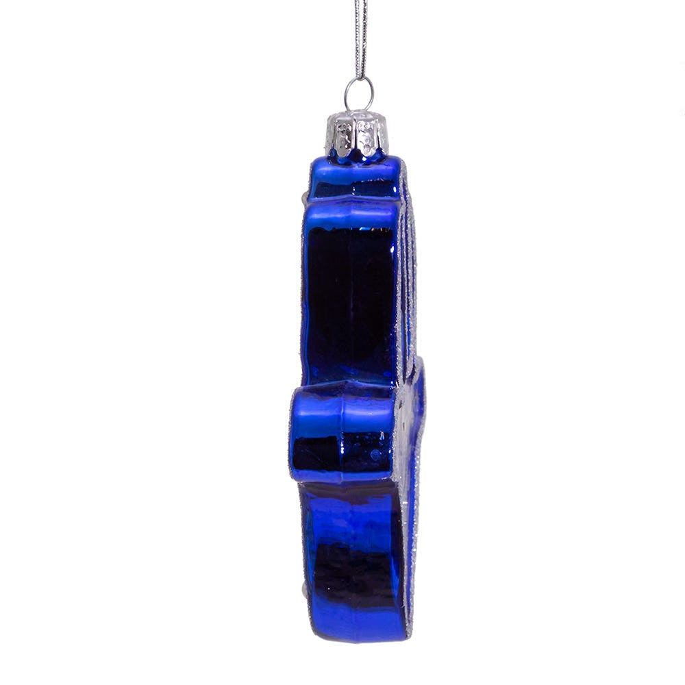 Noble Gems™ Glass Hanukkah Hamsa Hand Ornament