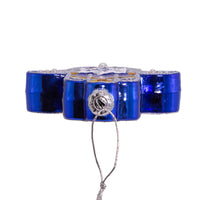 Noble Gems™ Glass Hanukkah Hamsa Hand Ornament
