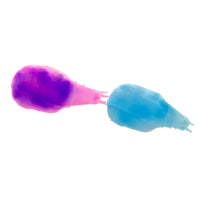 Noble Gems™ Glass Pink & Blue Snail Ornaments