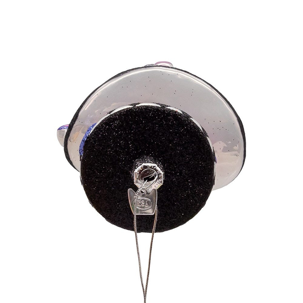 Noble Gems™ Glass Cheshire Cat Head Ornament