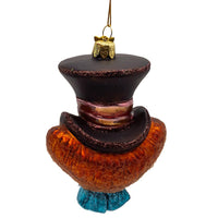 Noble Gems™ Glass Hatter Head Ornament