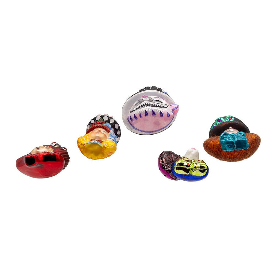 Noble Gems™ Glass Alice Characters Ornaments