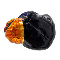 Noble Gems™ Glass Halloween Cat Ornament