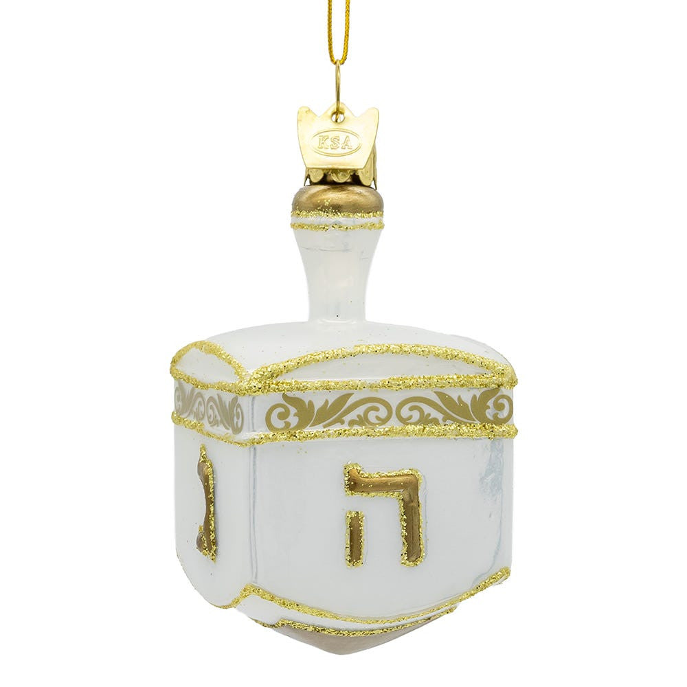 Noble Gems™ Glass Dreidel Ornament
