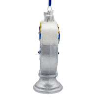 Noble Gems™ Glass Menorah Ornament