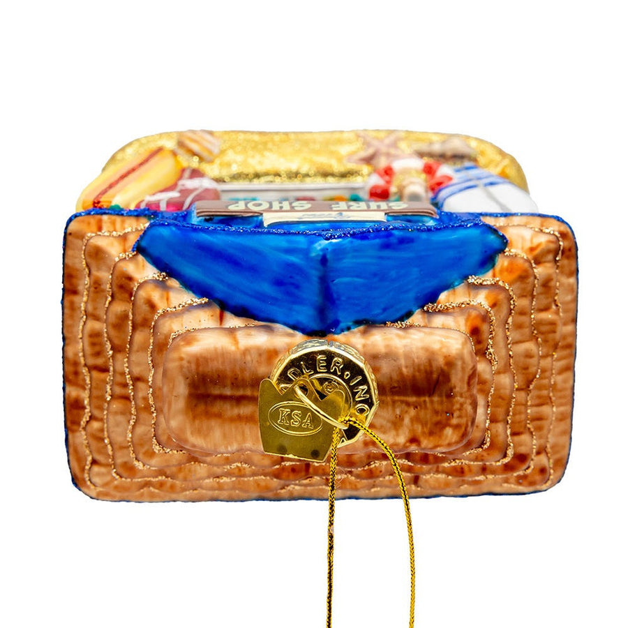Noble Gems™ Glass Surf Shop Ornament