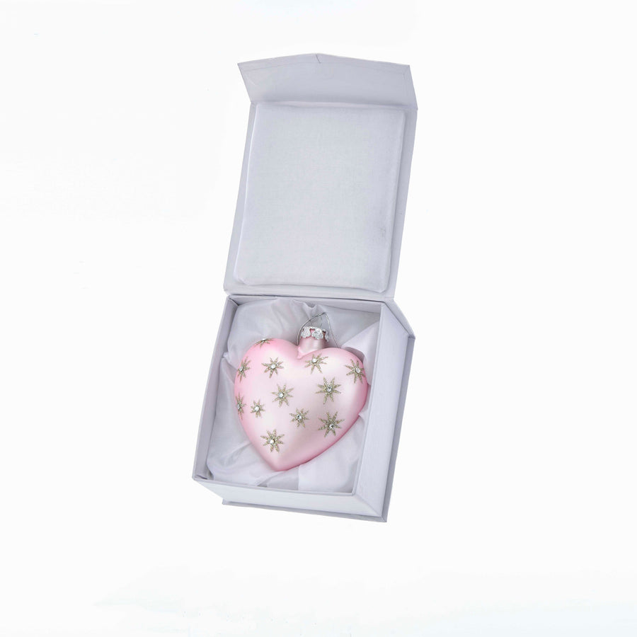 Noble Gems™ Glass Heart Ornaments With Swarovski® Elements, 6 Assorted Ornaments