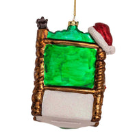 Noble Gems™ Glass Santa With Chair With Swarovski® Elements