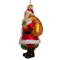 Noble Gems™ Glass Santa and Mrs. Claus Kiss Ornament