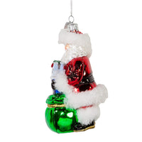Noble Gems™ Santa With COVID-19 Vaccine Ornament