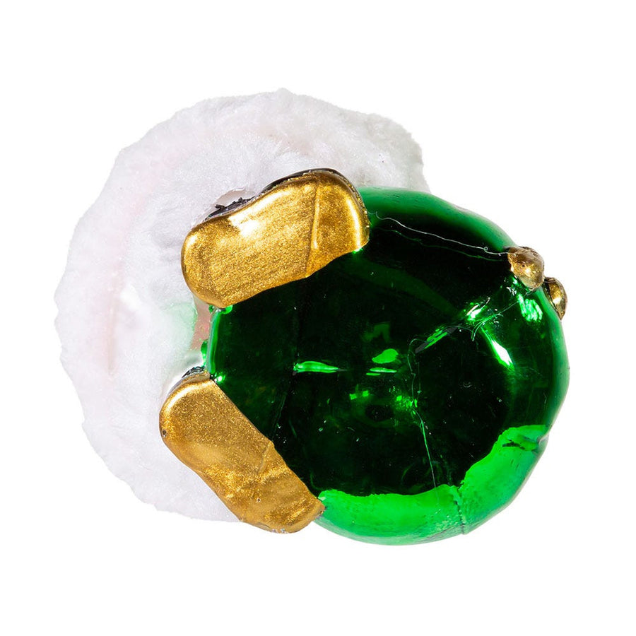 Noble Gems™ Santa With COVID-19 Vaccine Ornament