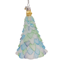 Noble Gems™ Glass Sea Glass Christmas Tree Ornament