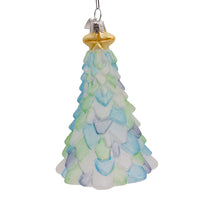 Noble Gems™ Glass Sea Glass Christmas Tree Ornament