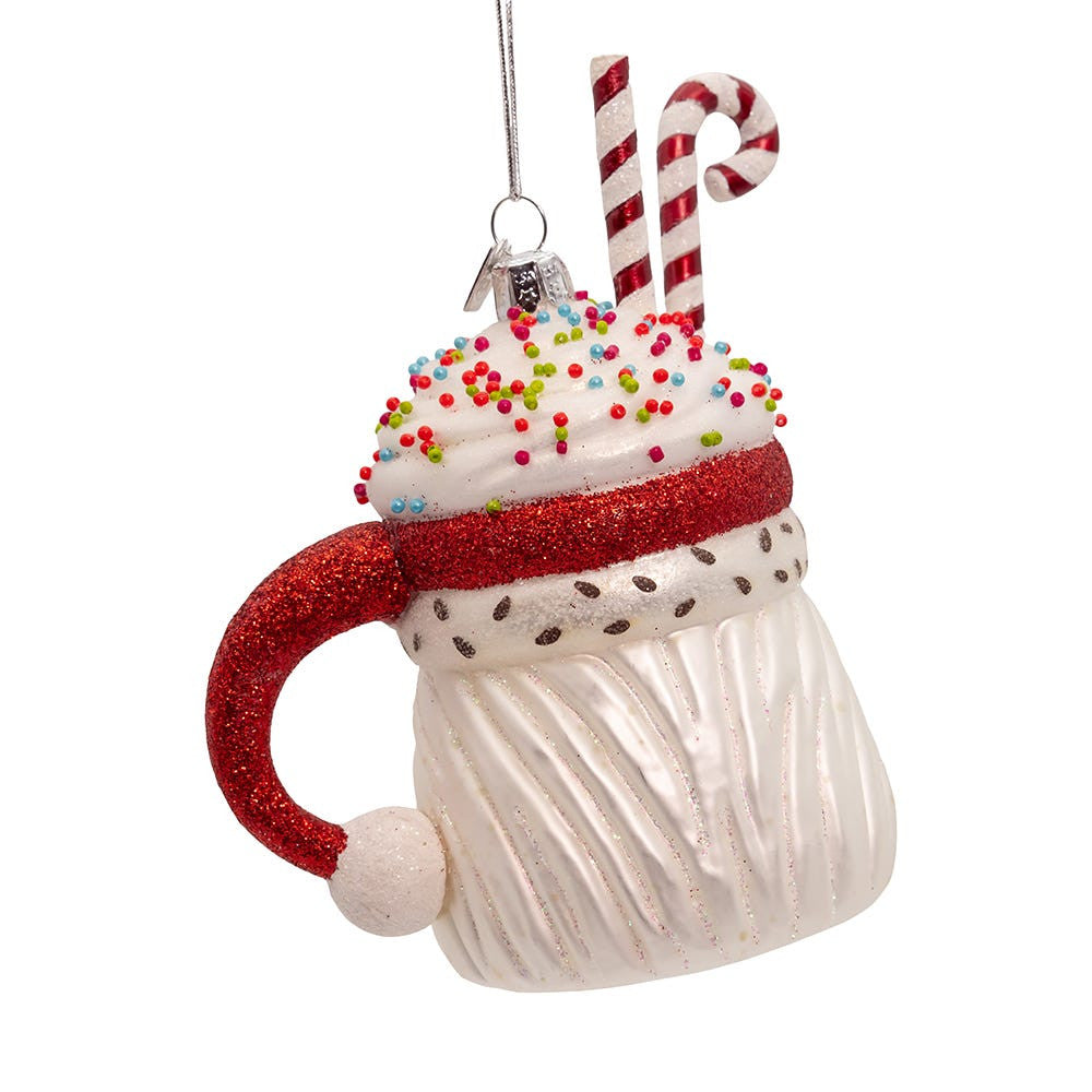 Noble Gems™ Santa Cocoa Mug Ornament