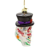 Noble Gems™ Glass Day Of The Dead Couple Ornament
