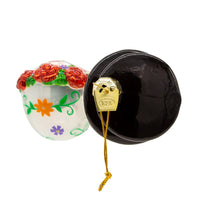 Noble Gems™ Glass Day Of The Dead Couple Ornament