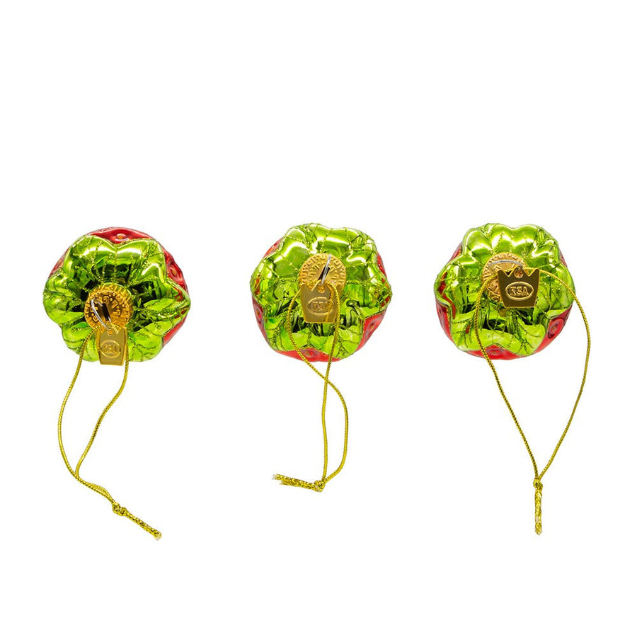 Noble Gems™ Glass Chocolate Strawberry Ornaments