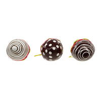 Noble Gems™ Glass Chocolate Strawberry Ornaments