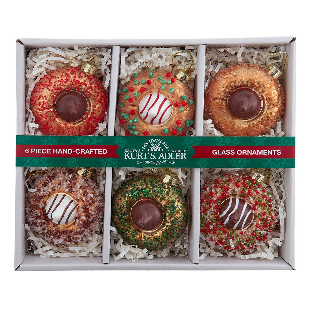 Noble Gems™ Glass Cookie Drop Ornaments