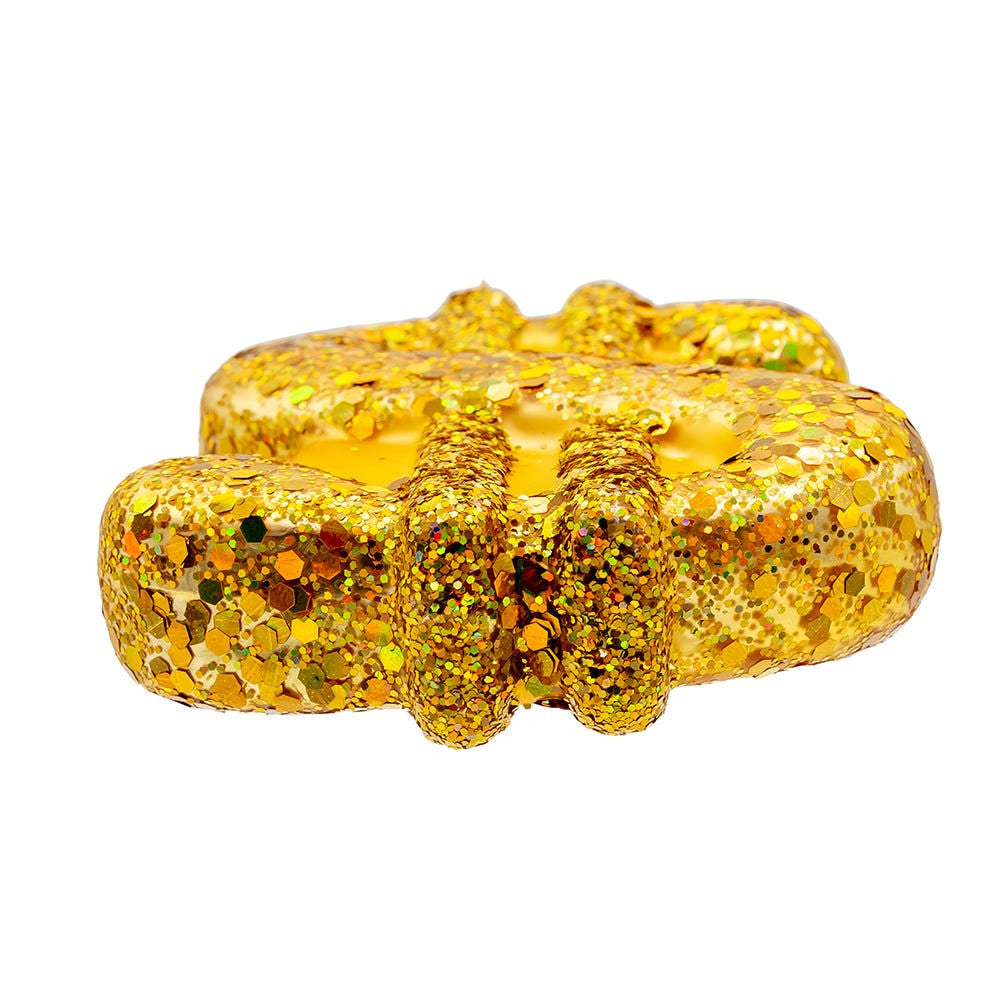 Noble Gems™ Glass Gold Dollar Sign Ornament