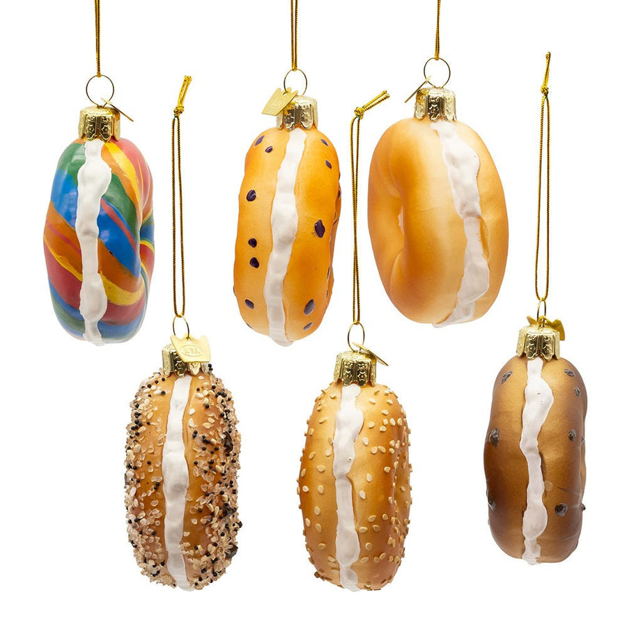 Noble Gems™ Glass Bagel Ornaments