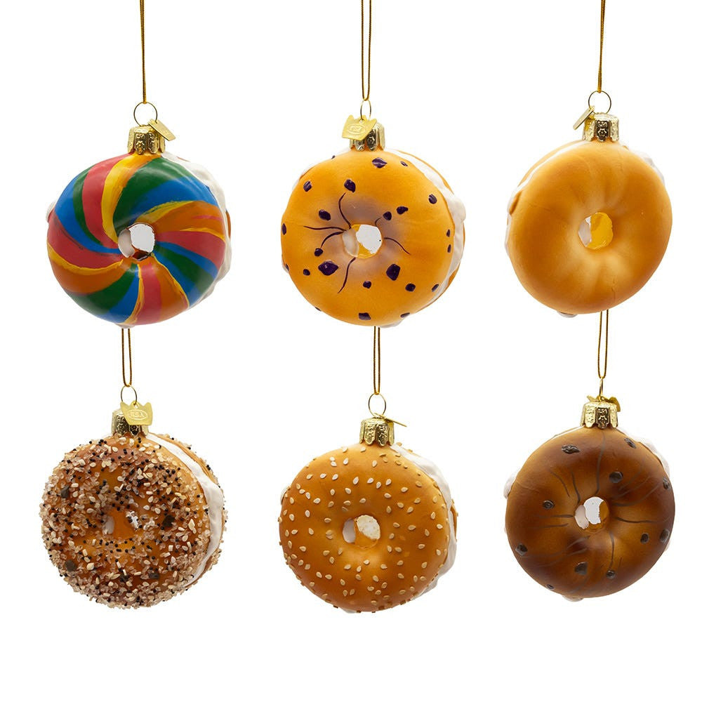 Noble Gems™ Glass Bagel Ornaments
