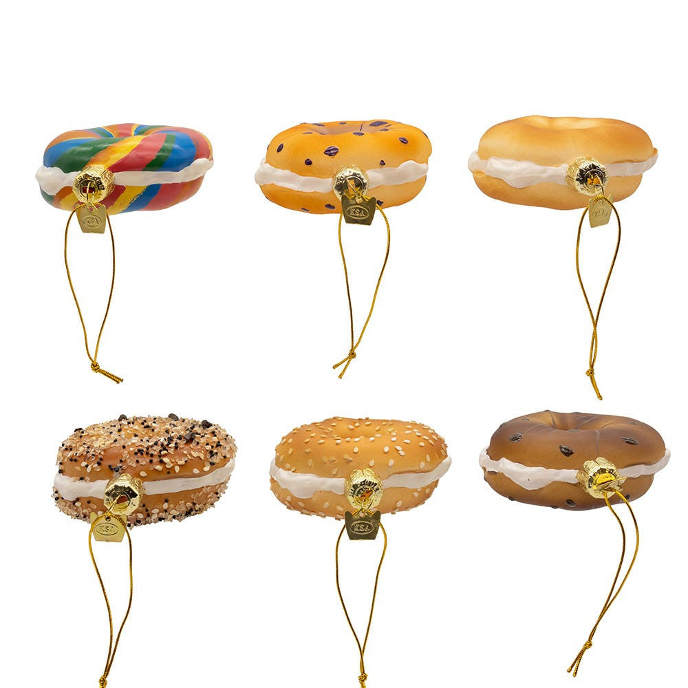 Noble Gems™ Glass Bagel Ornaments