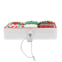 Noble Gems™ Glass Christmas Donuts Ornament